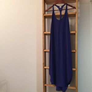 Wilfred racerback dress in purple